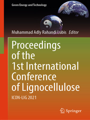 cover image of Proceedings of the 1st International Conference of Lignocellulose